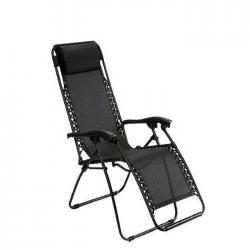 Zodiac Caravan Canopy Zero Gravity Chair – Black