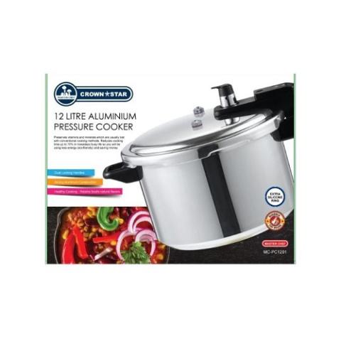 Crown Star Master Chef Pressure Cooker Pot- 12L