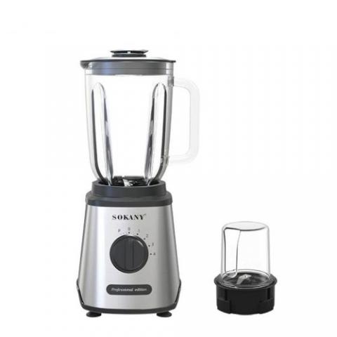 Sokany 1.5 Litre Electric Glass Blender - 800w