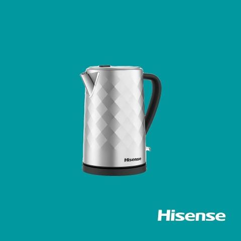 Hisense 1.7L Stainless Steel Kettle | H17KSSS2 - deluxe.com.ng