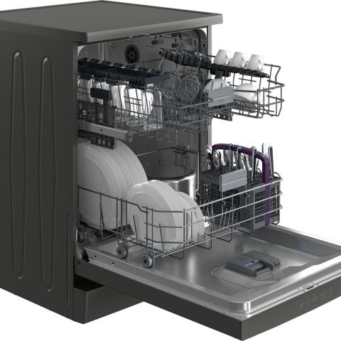 BEKO 14 PLACES DISHWASHER M GREY BDFN15430G-deluxe.com.ng