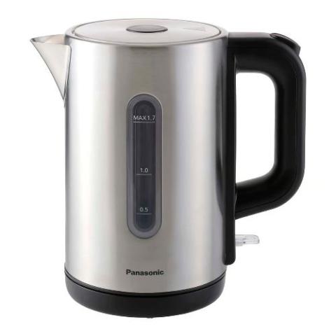 Panasonic Electric Kettle 1.7 Litres Silver - NC-K301STB - deluxe.com.ng