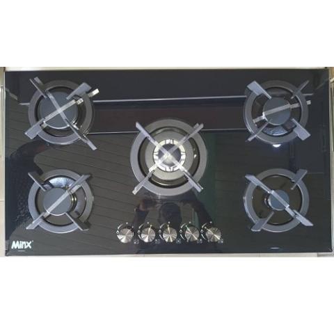 Minx 5 burner built in gas hob-deluxe.com.ng