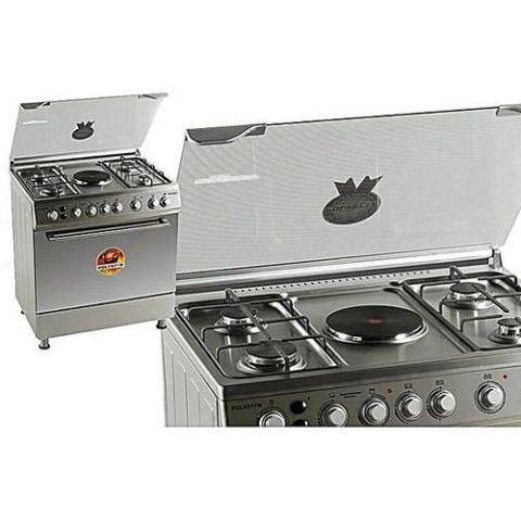 Polystar Gas Cooker (4 Gas + 1 Hot Plate) | PVFS-80EG1