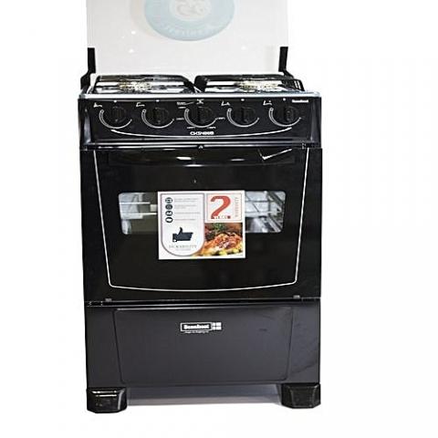 SCANFROST  4 BURNER GAS COOKER GREY,BLACK | CK5400NG (DE) - deluxe.com.ng