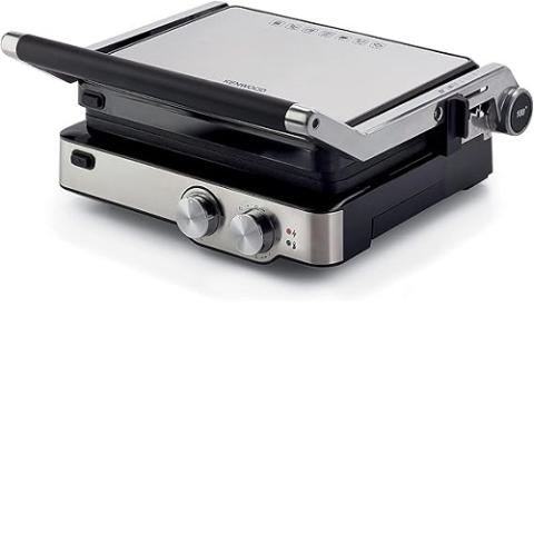 KENWOOD 2000W Contact Health Grill | HGM80.000SS - deluxe.com.ng