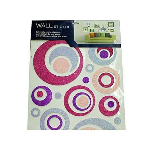 Le Decor 3D Circle Wall Stickers 