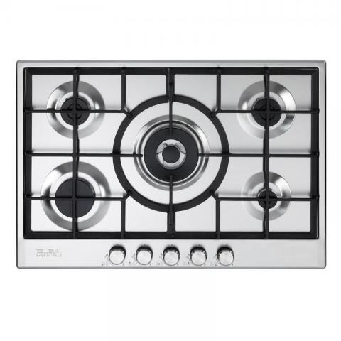 Elba 5 Burner Gas Hob ELIO 75-545 75 cm Built in hob-deluxe.com.ng