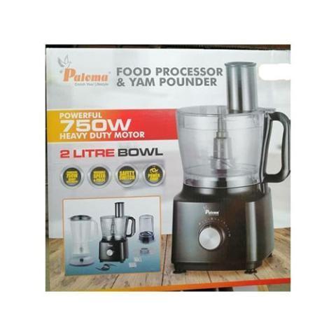Paloma Food Processor & Yam Pounder With 3 Litre Bowl