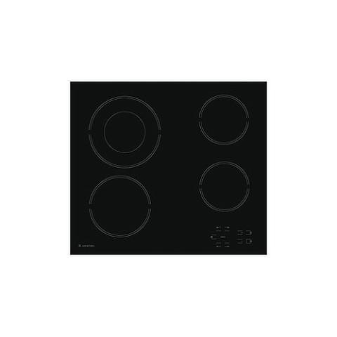 Ariston Hob Cooker | Built-In Hob 60cm Vitroceramic Hob Burners  – HR602BA - deluxe.com.ng