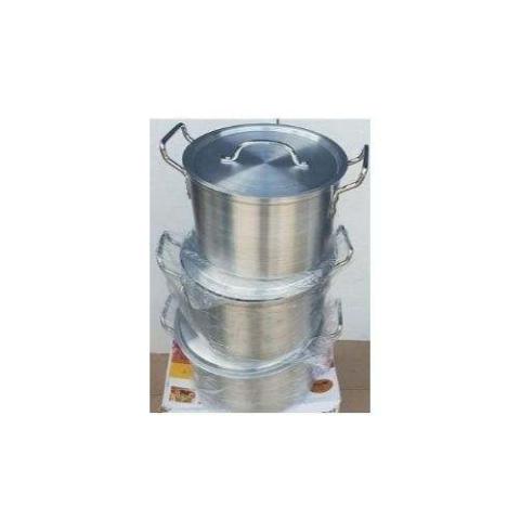 Hoffner 6pcs Aluminium Cooking Pots-deluxe.com.ng