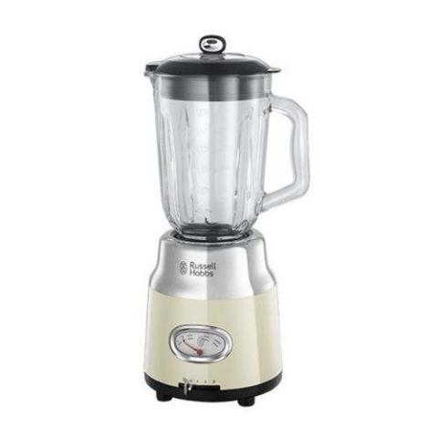 Russell Hobbs | Retro 1.5L Vintage Cream Glass Jug Blender - deluxe.com.ng