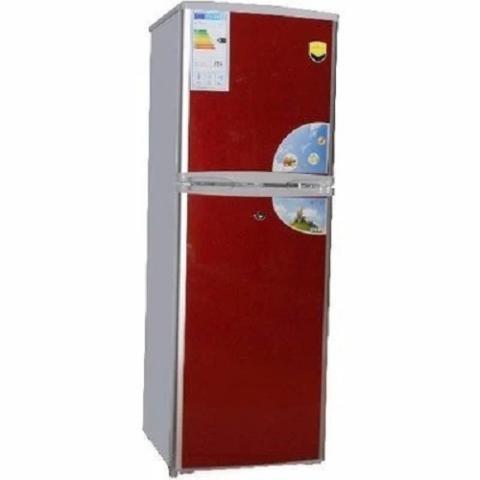 NEXUS 185L REFRIGERATOR | NX-225 – RED VCM,SILVER - deluxe.com.ng