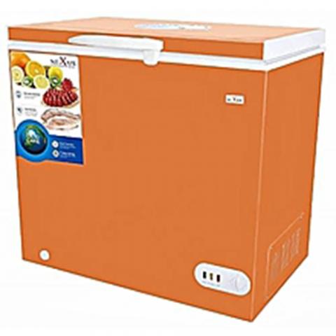 NEXUS NX-265E LTR SKD CHET FREEZER WINE RED,DARK ORNAGE - deluxe.com.ng