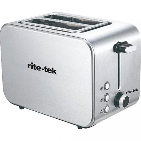 Rite-tek Pop Up Toaster TM-320 2 Slice|850W - deluxe.com.ng