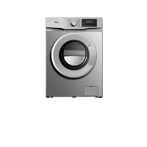 TCL WASHING MACHINE | 8KG, AUTOMATIC, FRONT LOAD, SILVER - F608FLS - deluxe.com.ng