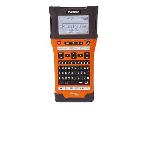 Brother PT-E550WVP Advanced Industrial Handheld Labeller with Wireless and Computer (USB) Connectivity - deluxe.com.ng