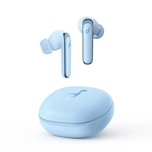 Anker Soundcore Life P3 Noise Cancelling Earbuds |A3939051| CORAL RED, NAVY BLUE, BLACK, SKY BLUE, OAT WHITE. - deluxe.com.ng