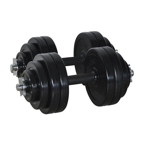 PIVOT FITNESS WK-30R RUBBER DUMBBELL KIT - Deluxe.com.ng